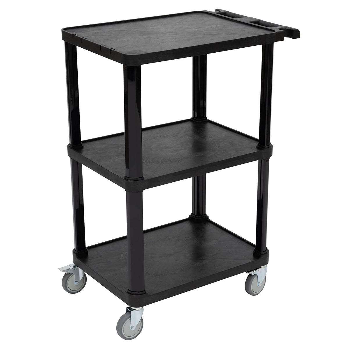 pearington 3-tier compact multi-purpose plastic utility cart with, main product view