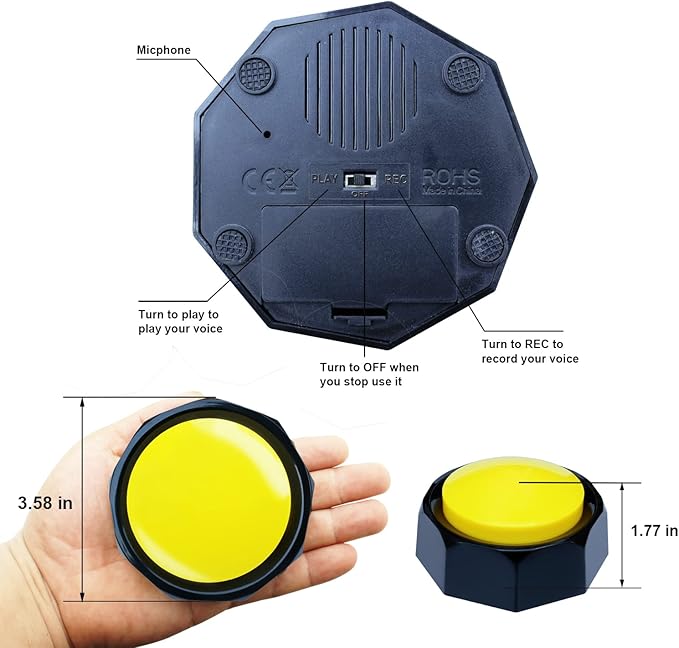 ANLIKY Recordable Button, Dog Training Buttons - Image 6