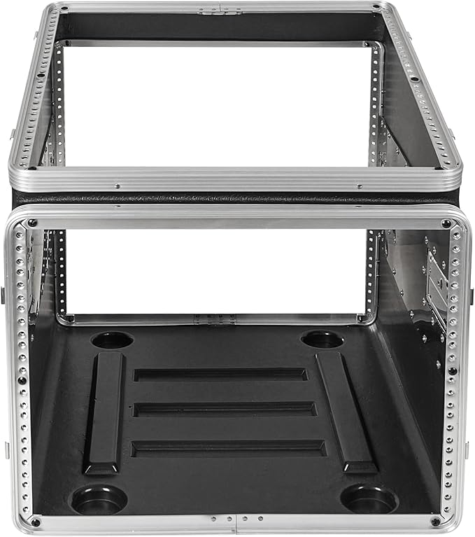 Sound Town Lightweight and Compact 8U ATA ABS Rack Case, - Image 8