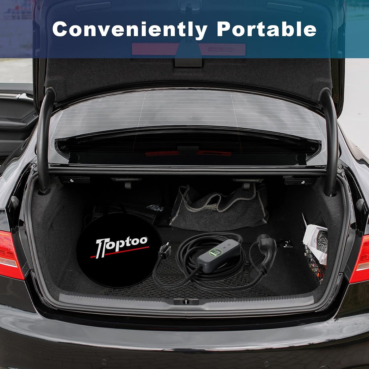 1+2 EV Charger Level Portable Electric Car Charger 6-20P 16A Power Plug 3.5KW...
