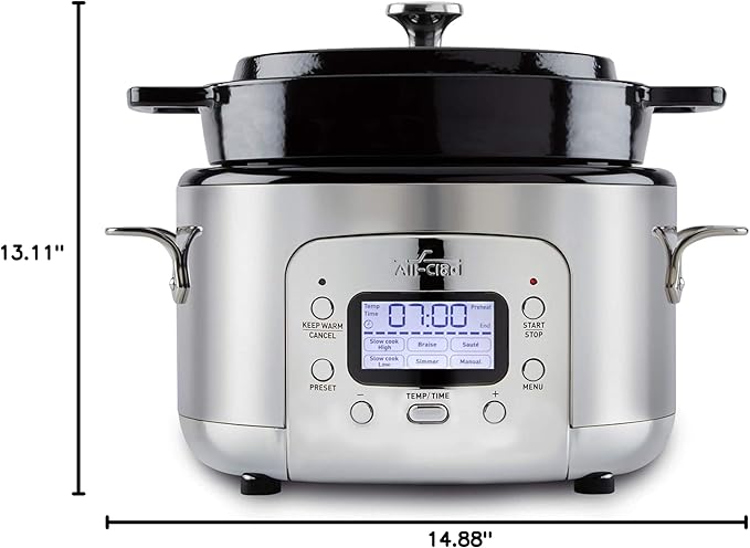 All-Clad 5 Quart 7-in-1 Electric Slow Cooker - Image 8