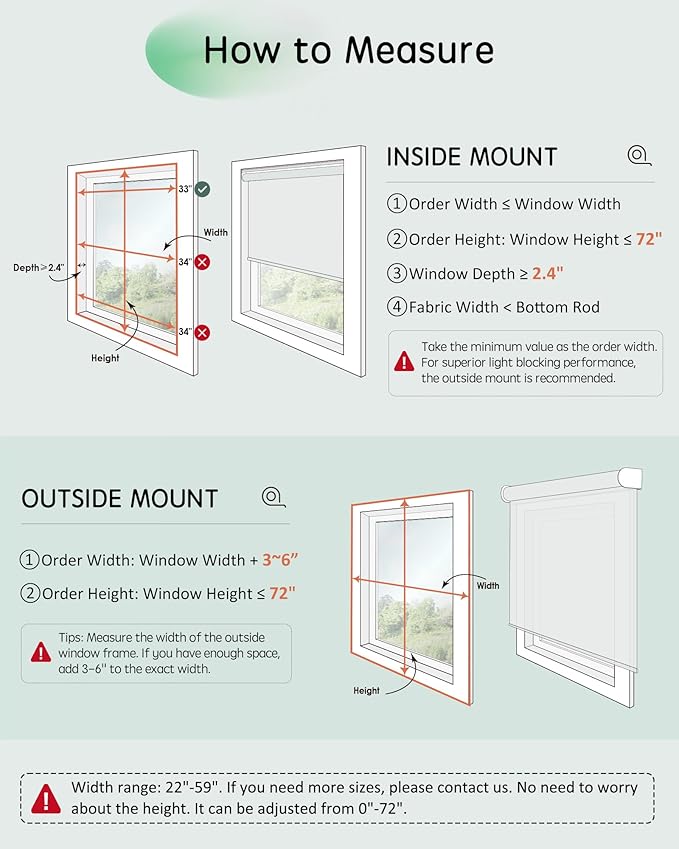 Yoolax Motorized Blinds App Control, Cordless Automatic Shades Roller Window - Image 6