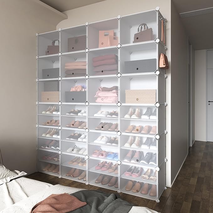 ROJASOP Shoe Storage Cabinet, 12-Tier Shoe Organizer 96 Pairs Extra Large - Image 8