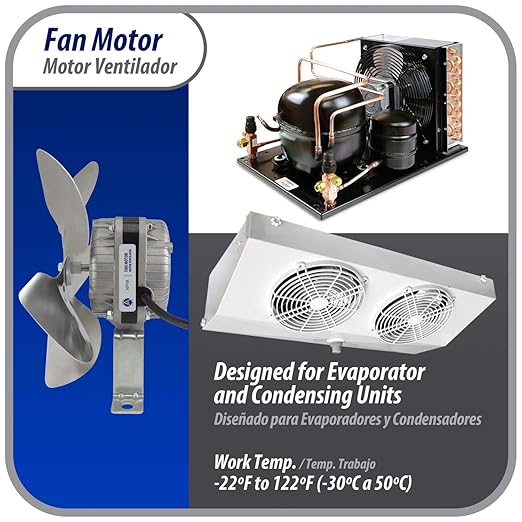 Appli Parts APFM-51E 5W refrigeration condenser and evaporator motor 115V 60Hz - Image 9