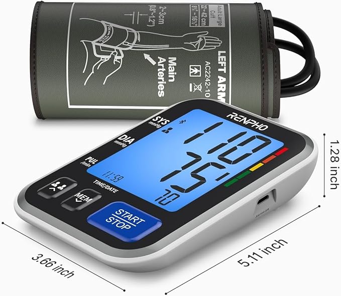 RENPHO Smart Blood Pressure Monitor - Image 9