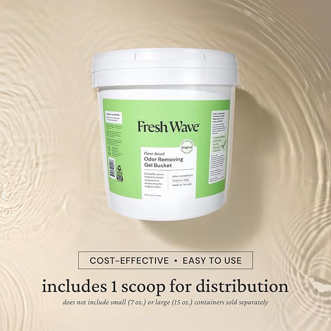 Fresh Wave Odor Removing Gel Bucket, 15.5 lb., Original Scent Refill - Image 7