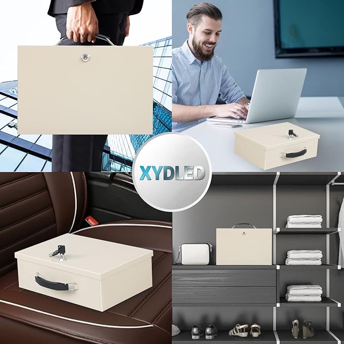 xydled Fire Resistant Safe Fire Safe Box - Image 8