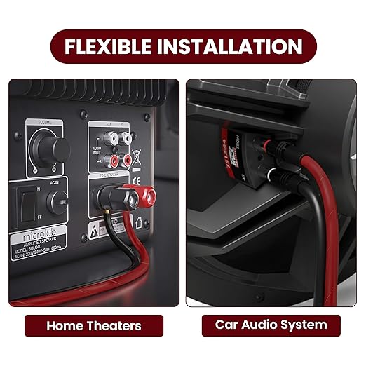 Mygatti 16/2 Gauge Speaker Wire 50FT, 16 AWG 2 Conductors OFC Pure Copper - Image 6