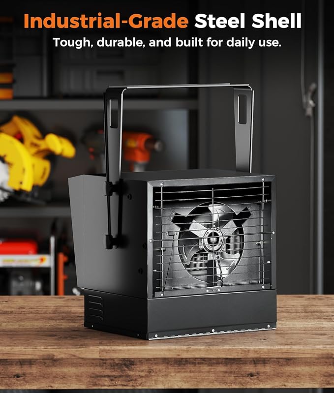 Electric Garage Heater for Indoor Use - 10000W - Image 9