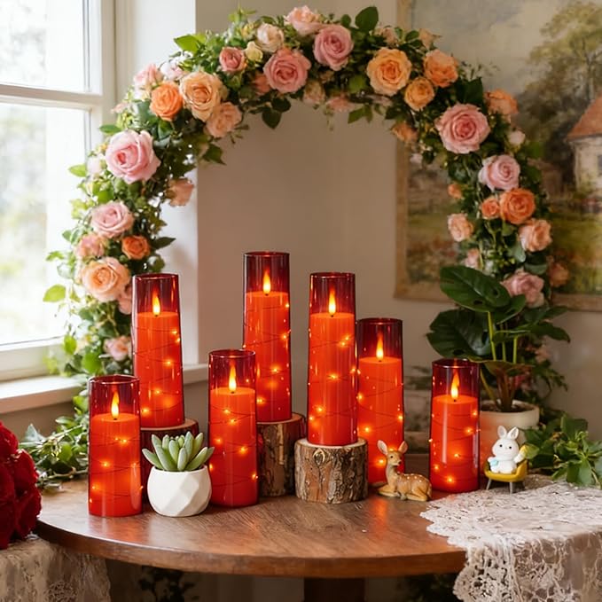 Flickering Flameless LED Candles, Battery Operated Candles 24 Pcs - Image 6