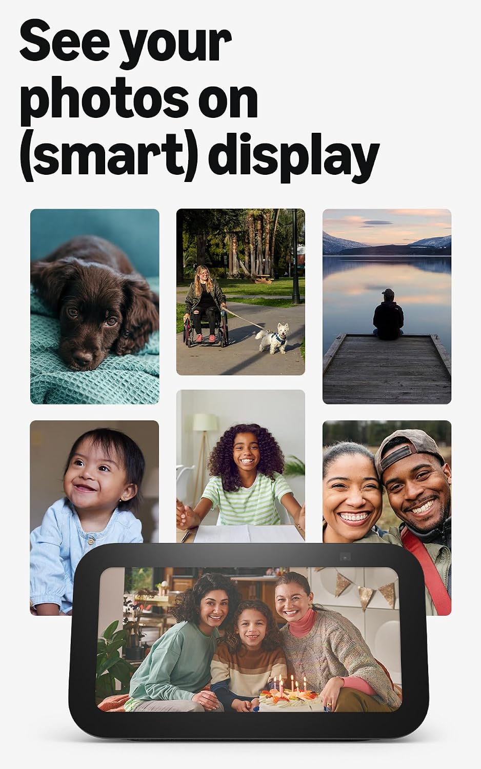 Amazon Echo Show 5 (newest model), Smart display, Designed for Alexa+, 2x the...