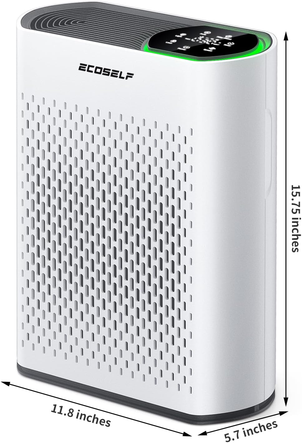 air purifier for large room, cleans 2,400 ft², view 9