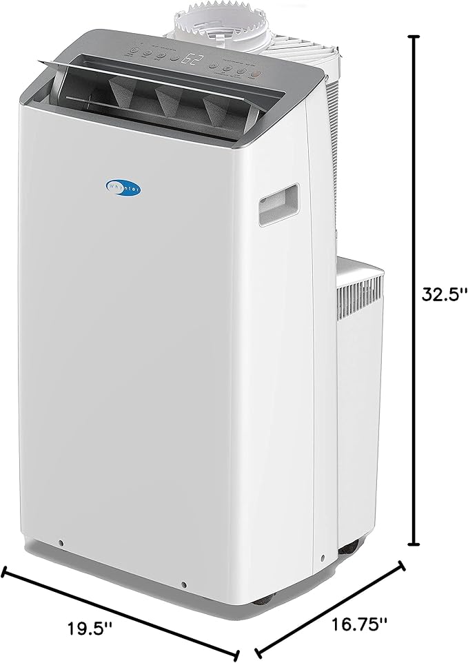 Whynter ARC-1030WN 12000 BTU NEX Inverter Dual Hose Cooling Portable Air - Image 9