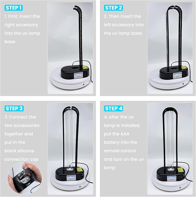UV Light Sanitizer, Ultraviolet Lamp - Image 9