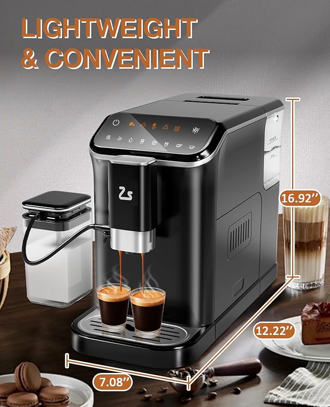 IDEALHOUSE Fully Automatic Espresso Machine - Image 9