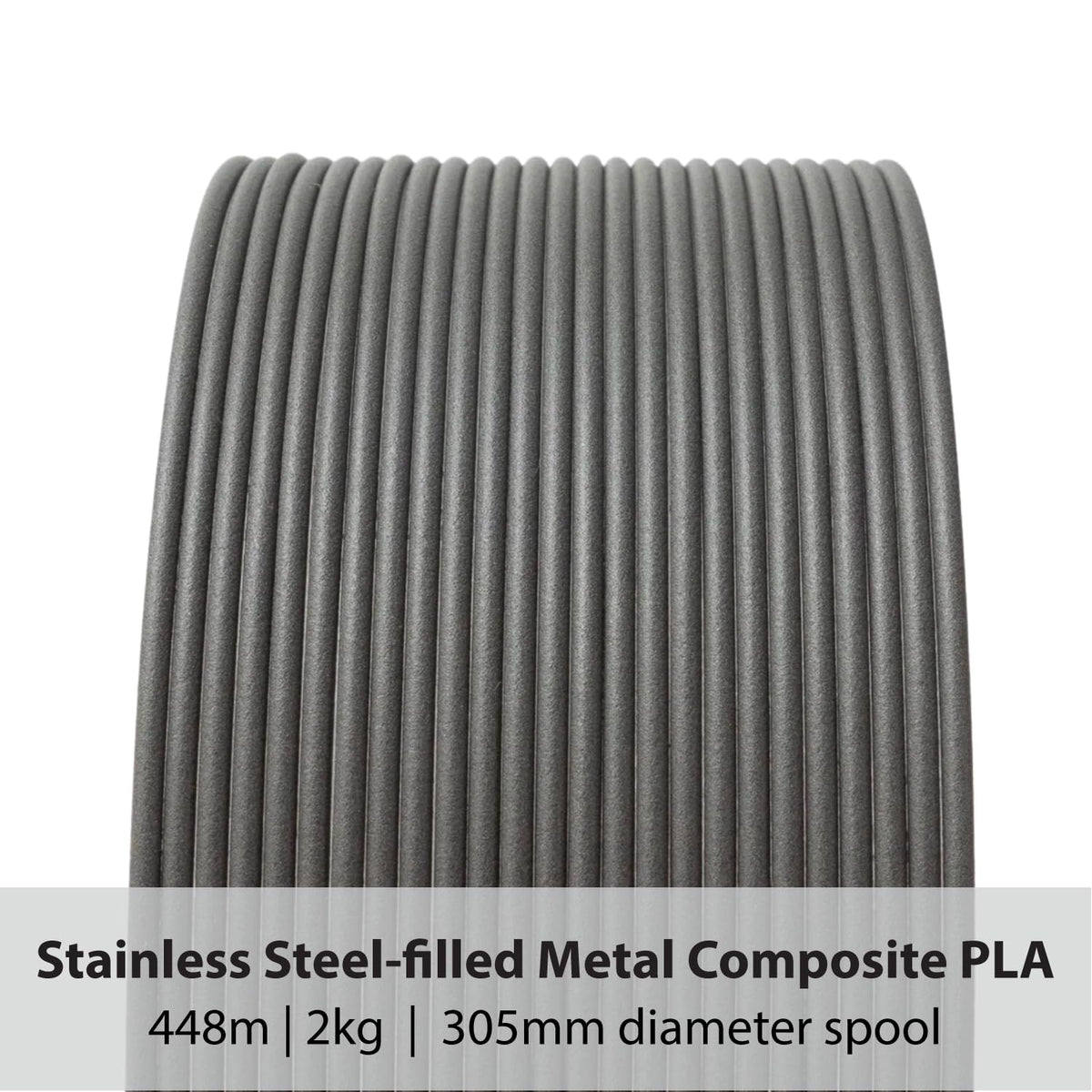 Protopasta Stainless Steel Filled PLA 3D Printer Filament | ProtoPlant Metal-...