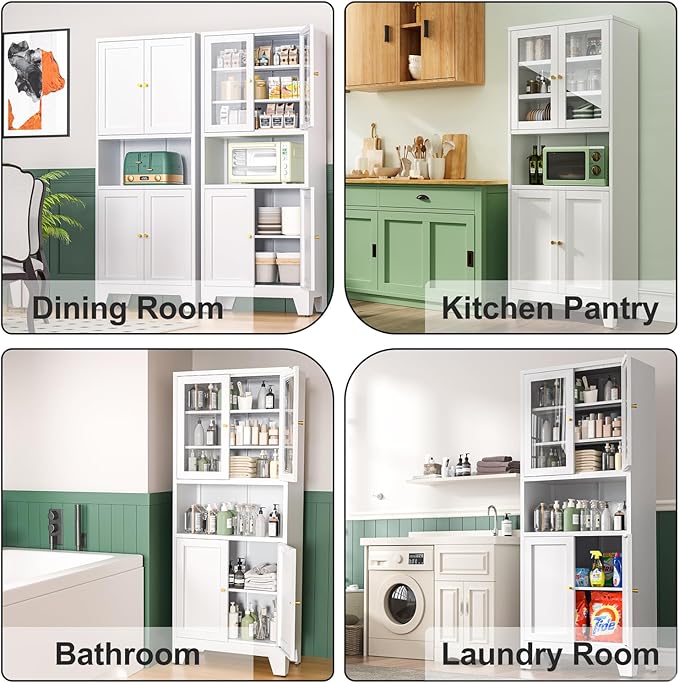 Metal Pantry Storage Cabinet - Image 7