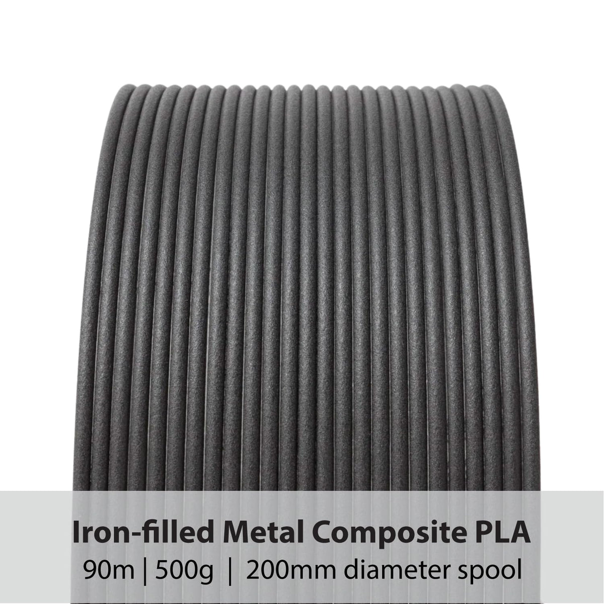 Protopasta Ferromagnetic Iron PLA 3D Printer Filament | ProtoPlant Metal-Fill...