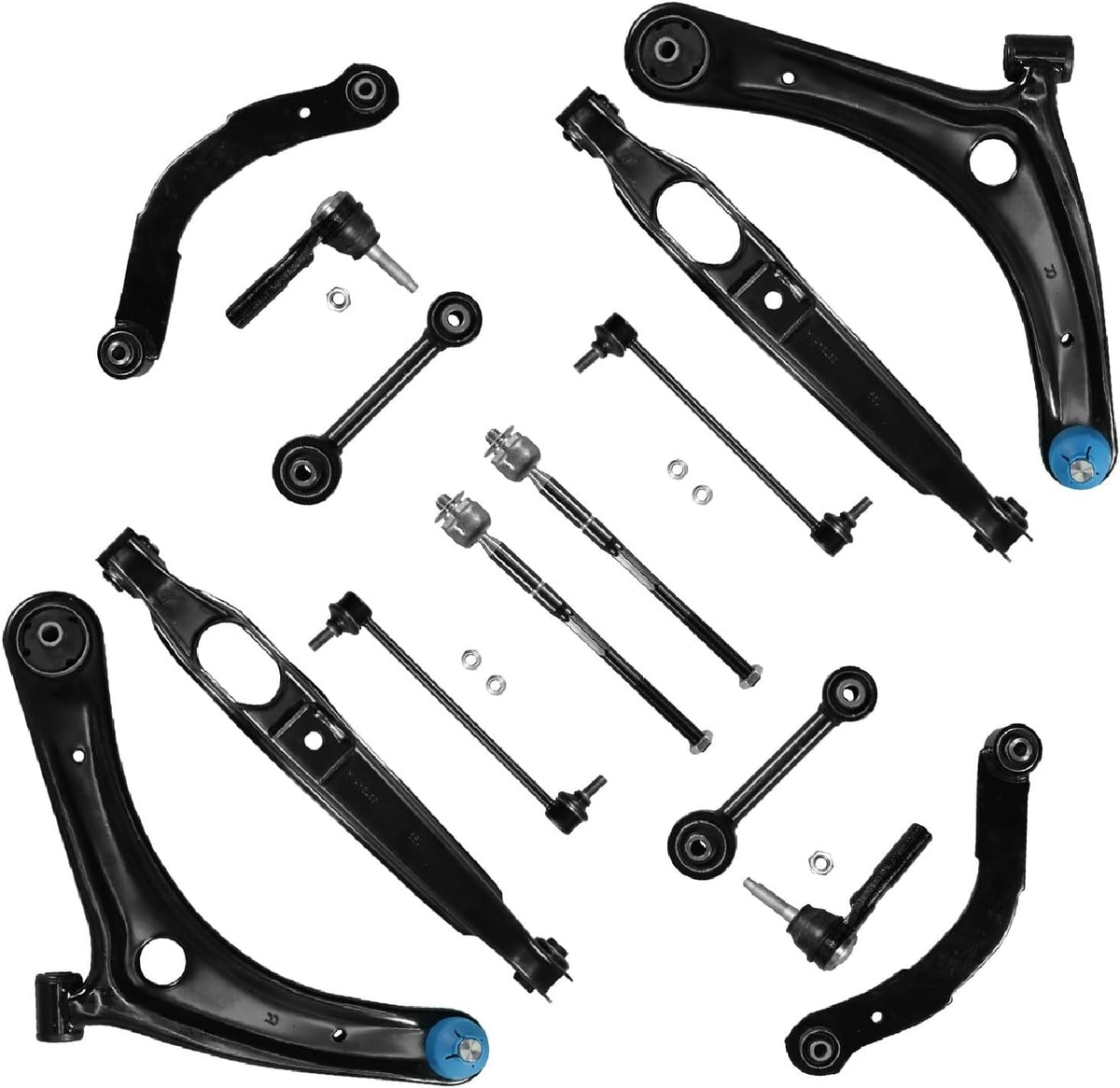 14Pc Control Arm Suspension Kit Fit for Dodge Caliber 2009-2012