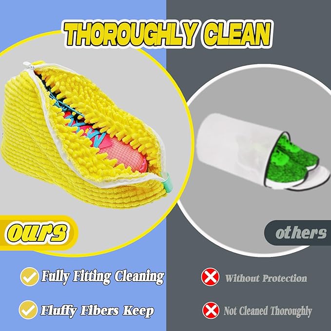 Shoes Washing Bag for Washing Machine, Reusable Laundry Shoe Bag For Washer And - Image 7