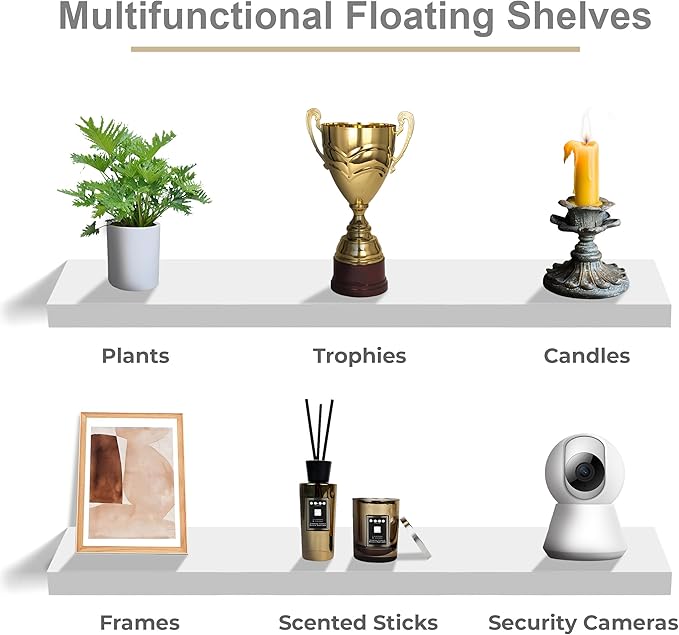 Sorbus Floating Shelves for Wall - Image 6
