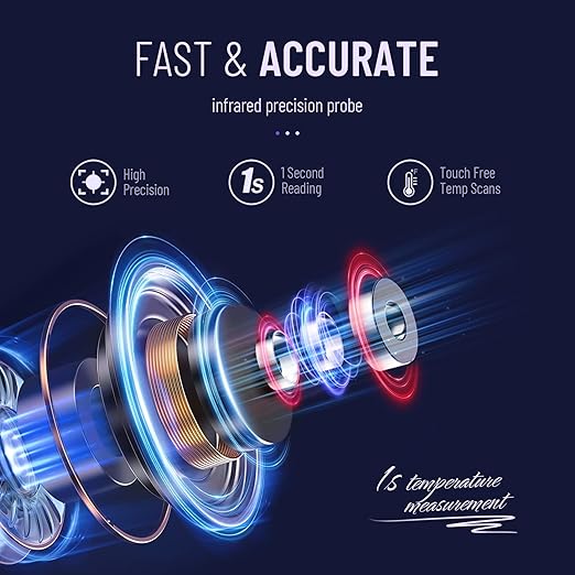 No-Touch Thermometer for Adults and Kids, Digital Thermometer - Image 8