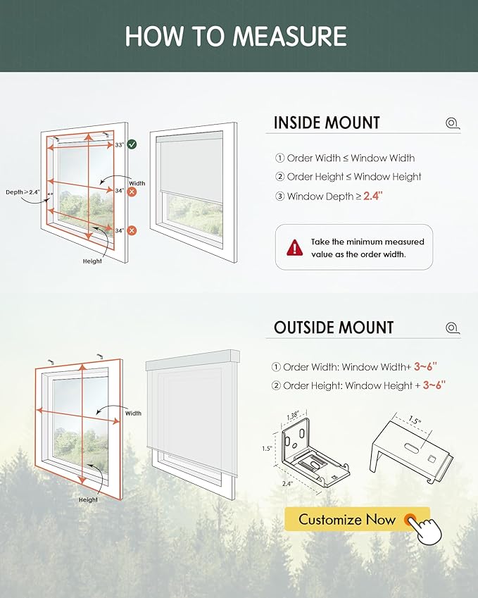 Yoolax Motorized Blinds with Remote, Smart Blinds - Image 7