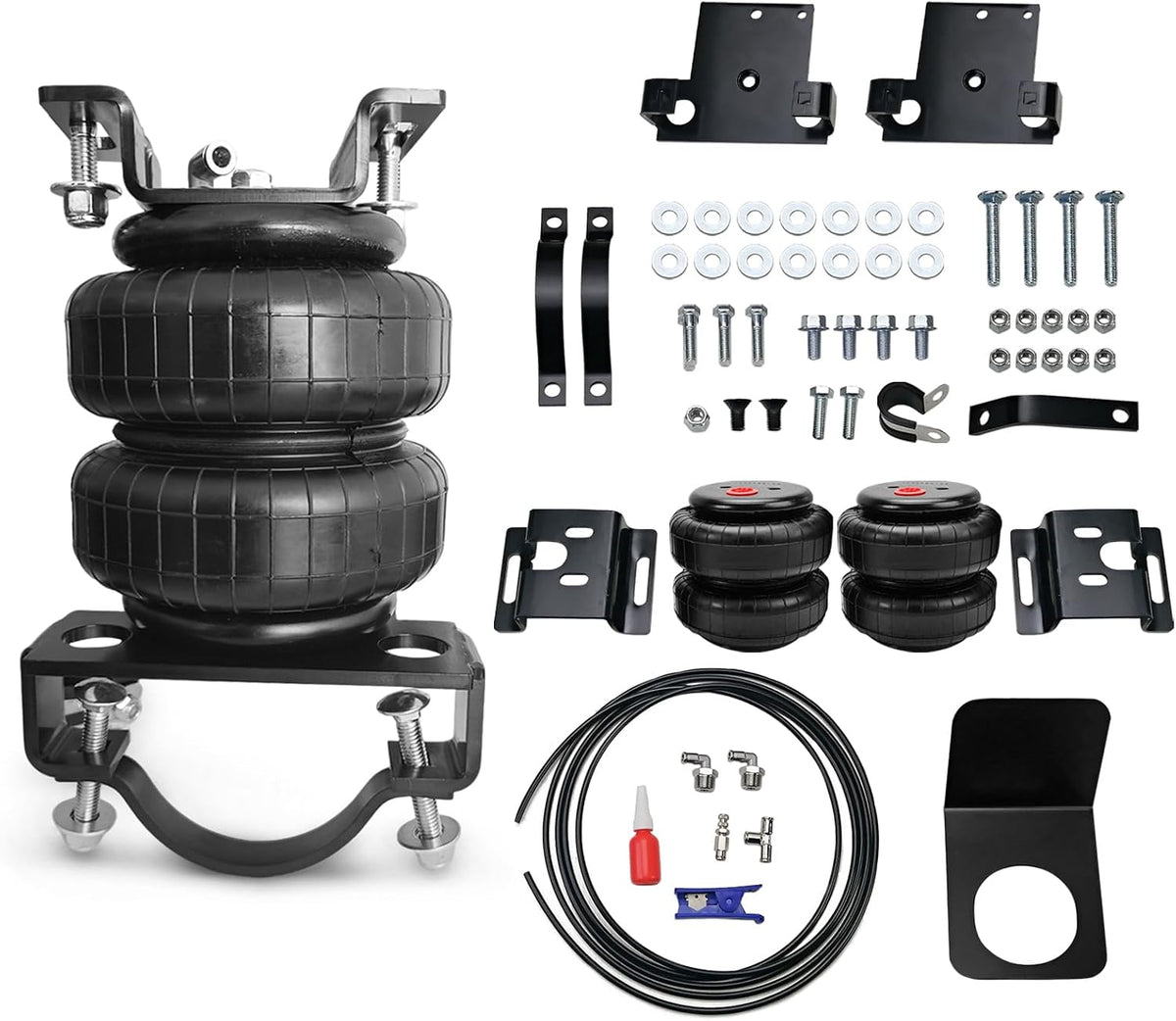 millisec rear air spring kit for 2001-2010 gmc, main product view