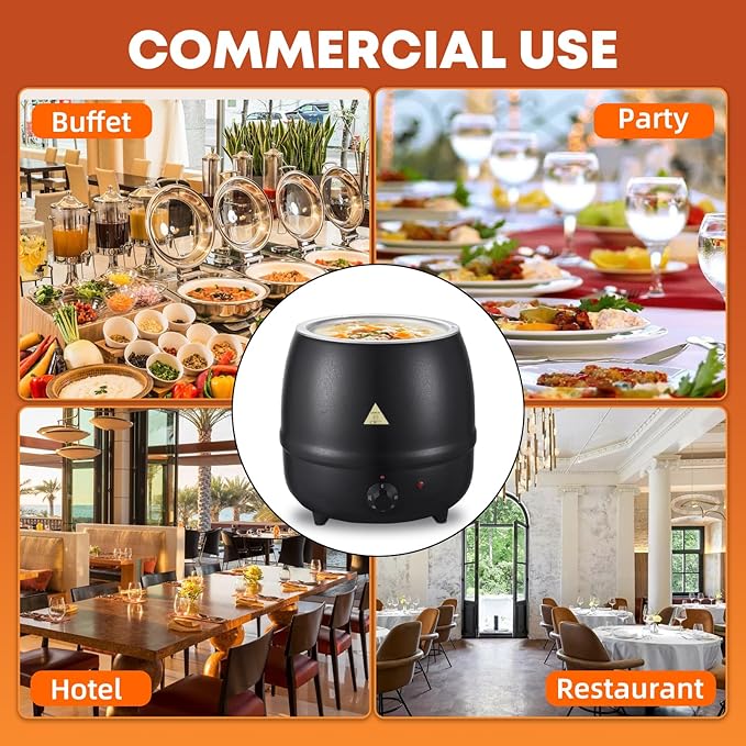Commercial Soup Warmers Soup Kettle - Image 8
