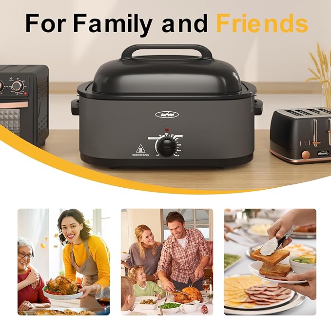 Sunvivi Roaster Oven, Electric Roaster Oven - Image 7