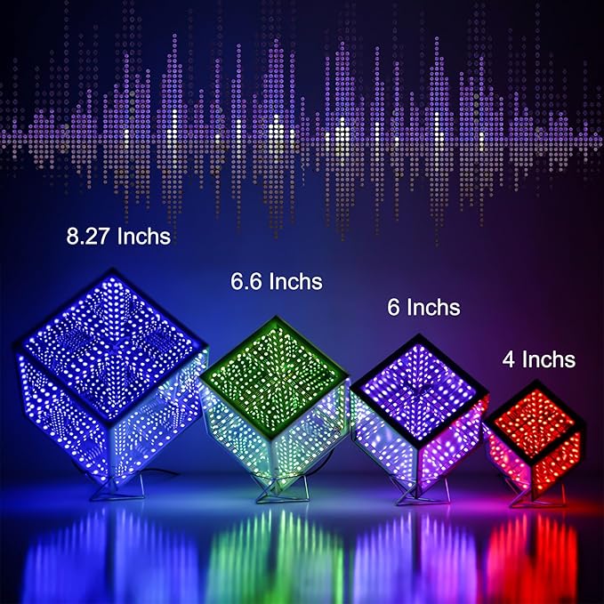 Heepulor Infinity Hyper Cube LED Light LED Controller - Image 6