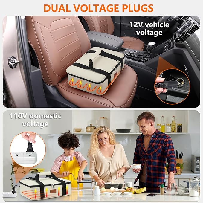 Food Warmer Electric Casserole Carrier - Image 7