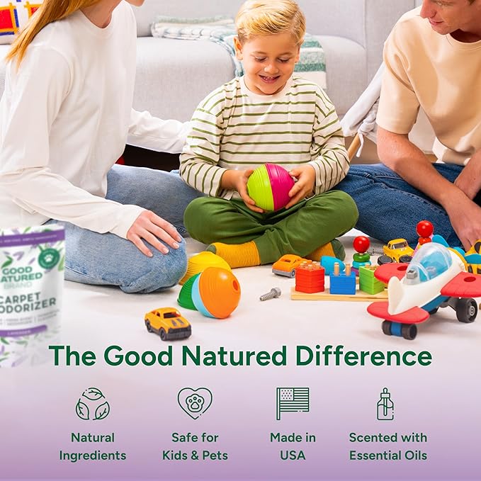 Good Natured Brand | Carpet Deodorizer & Freshener Powder | 31 oz Pet Odor - Image 7