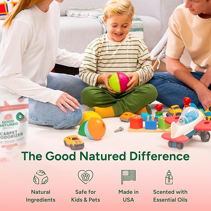 Good Natured Brand | Carpet Deodorizer & Freshener Powder | 31 oz Pet Odor - Image 7