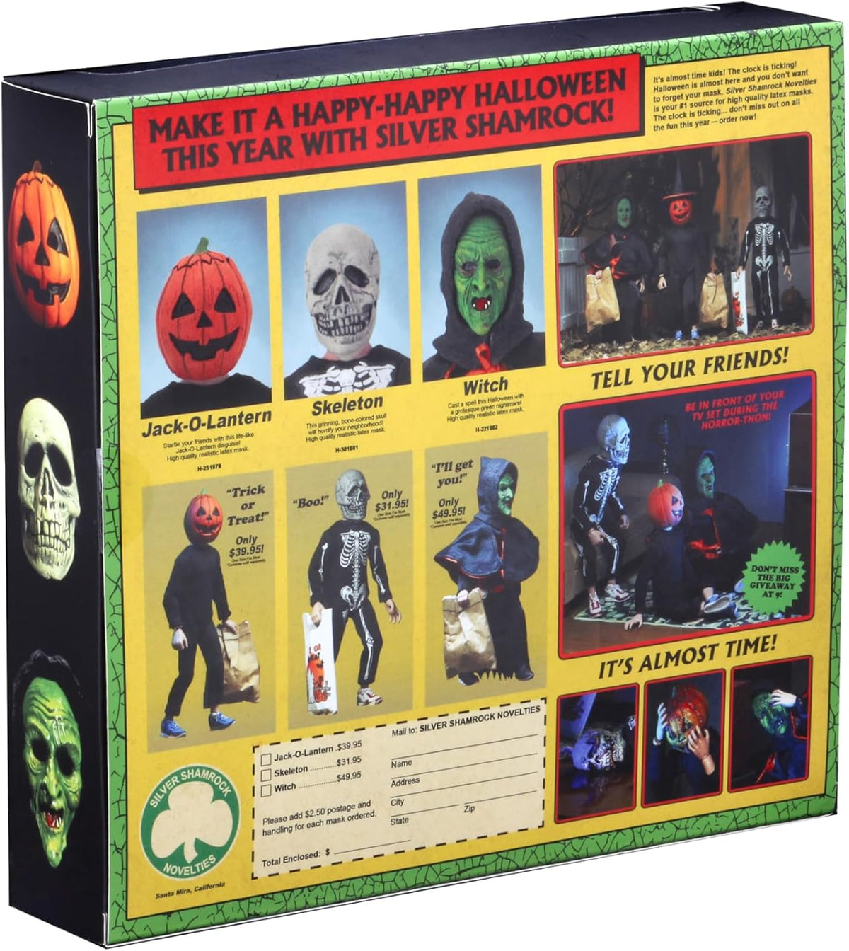 NECA Halloween 3: Season of the Witch - 8โ Scale Clothed Action Figure Set