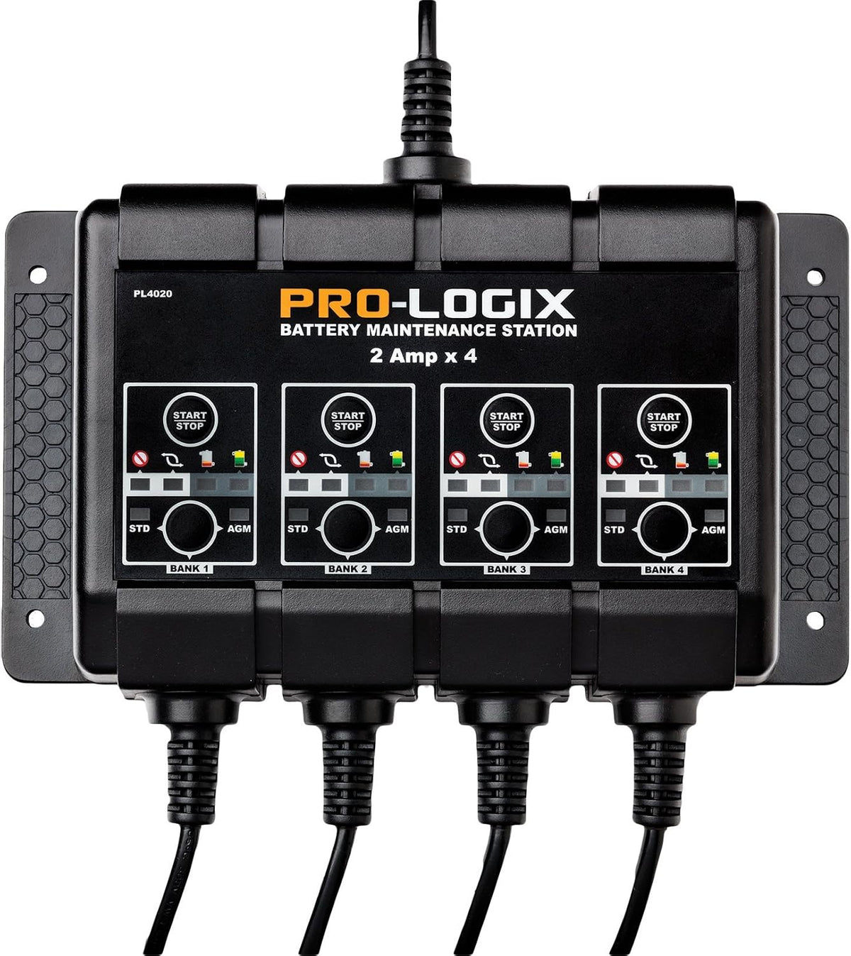 Clore Automotive PL4020, Pro-Logix 4-Bank, 8-Amp (2-Amp Per Bank) Fully Autom...