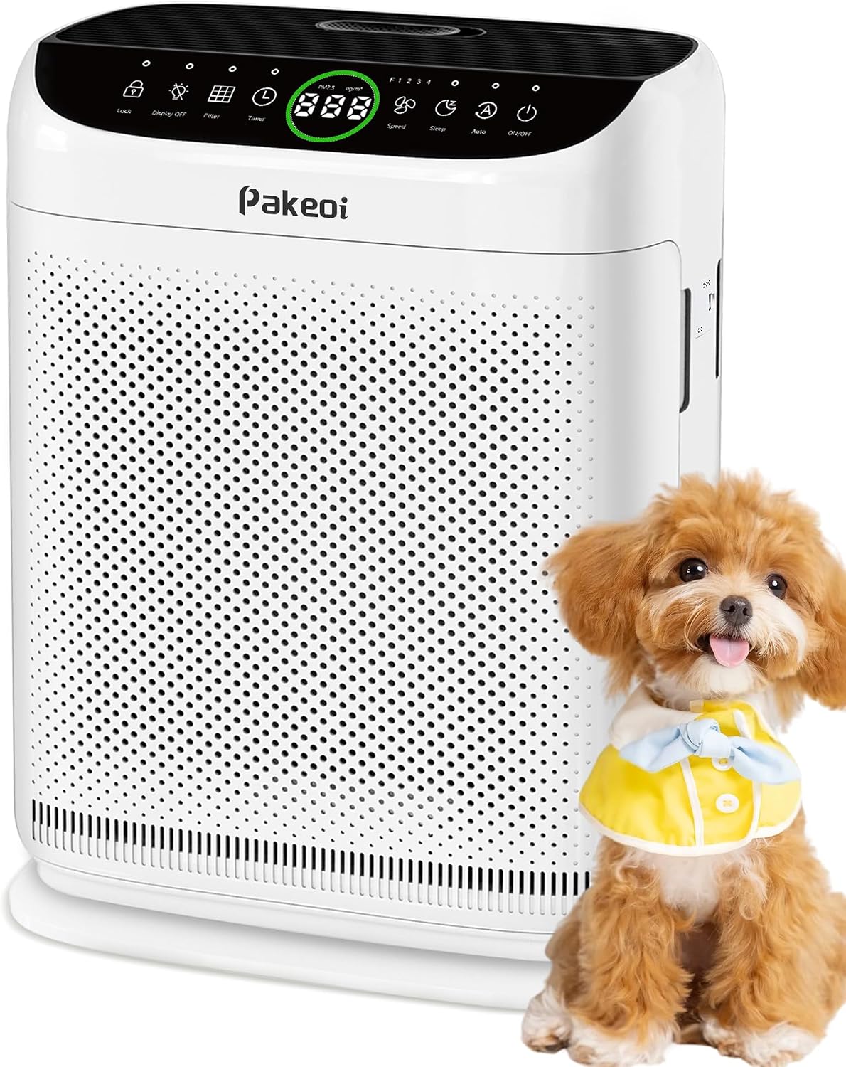 Air Purifiers for Home Large Room Up to 3000 Ftยฒ With Double Air Intake,PAKEO...