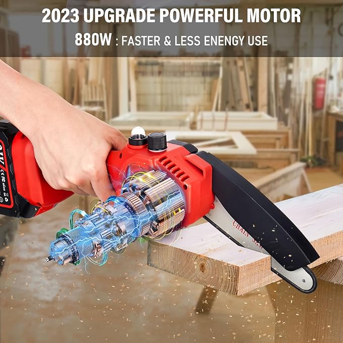 Tietoc Mini Chainsaw 6-Inch - Image 6