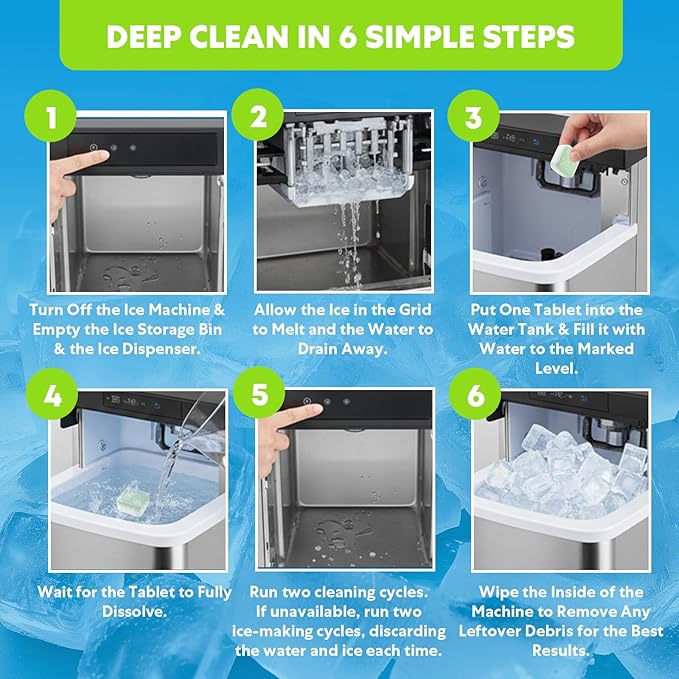 blue fresh Ice Machine Cleaner Tablets - Image 7