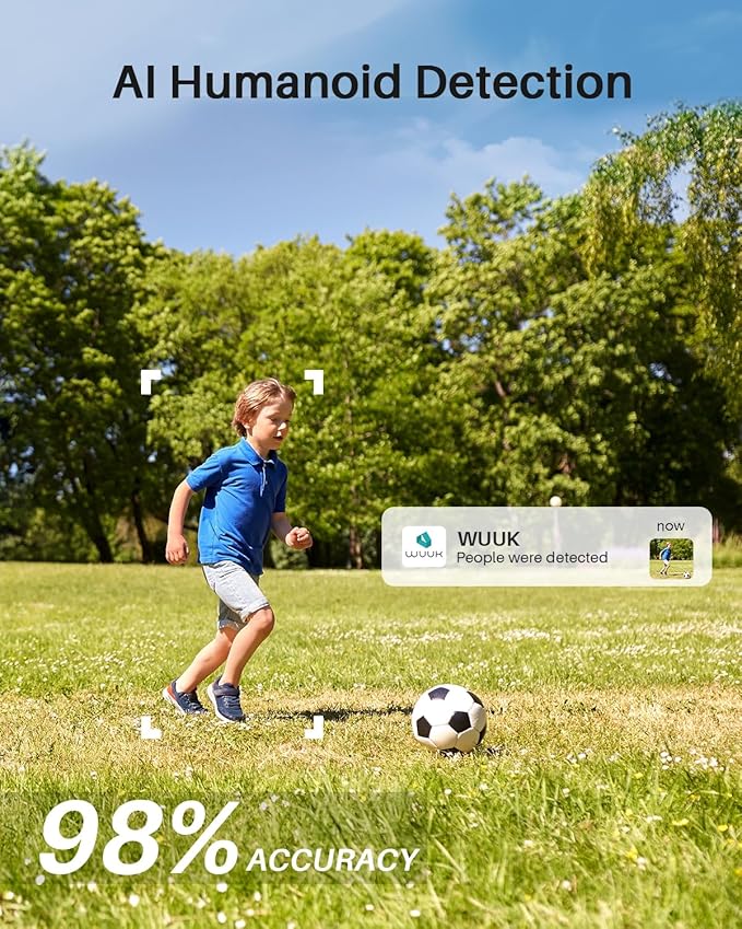 WUUK Add-on Outdoor Camera, Requires Base Station, Home Security Cameras - Image 6