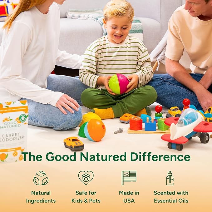 Good Natured Brand | Carpet Deodorizer & Freshener Powder | 31 oz Pet Odor - Image 7