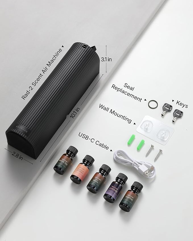 Scent Diffuser Starter Kit – Waterless Essential Oil Diffuser - Image 7
