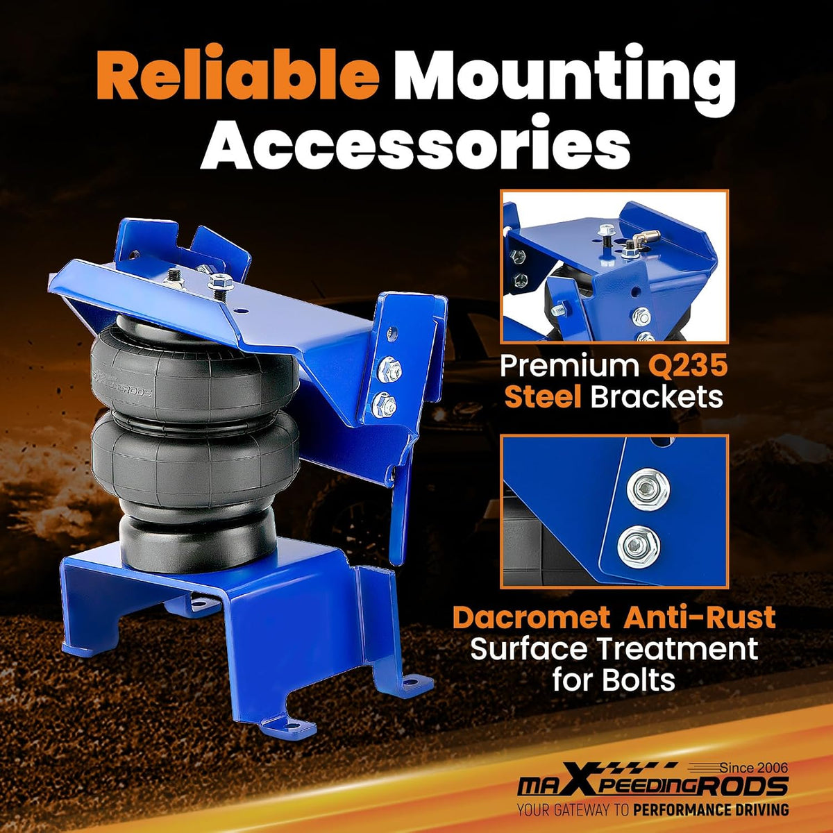 maXpeedingrods 5000 lbs Air Suspension Bags Kit for Ford F-150 2WD & 4WD ...