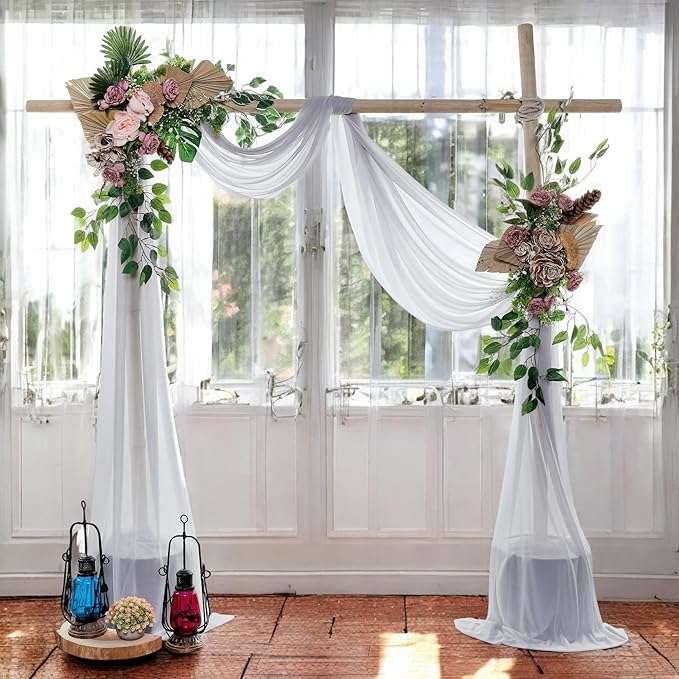 MDS Halloween Chiffon Draping Fabric - 1 Panel, 30" Wide x 40ft Long - S...