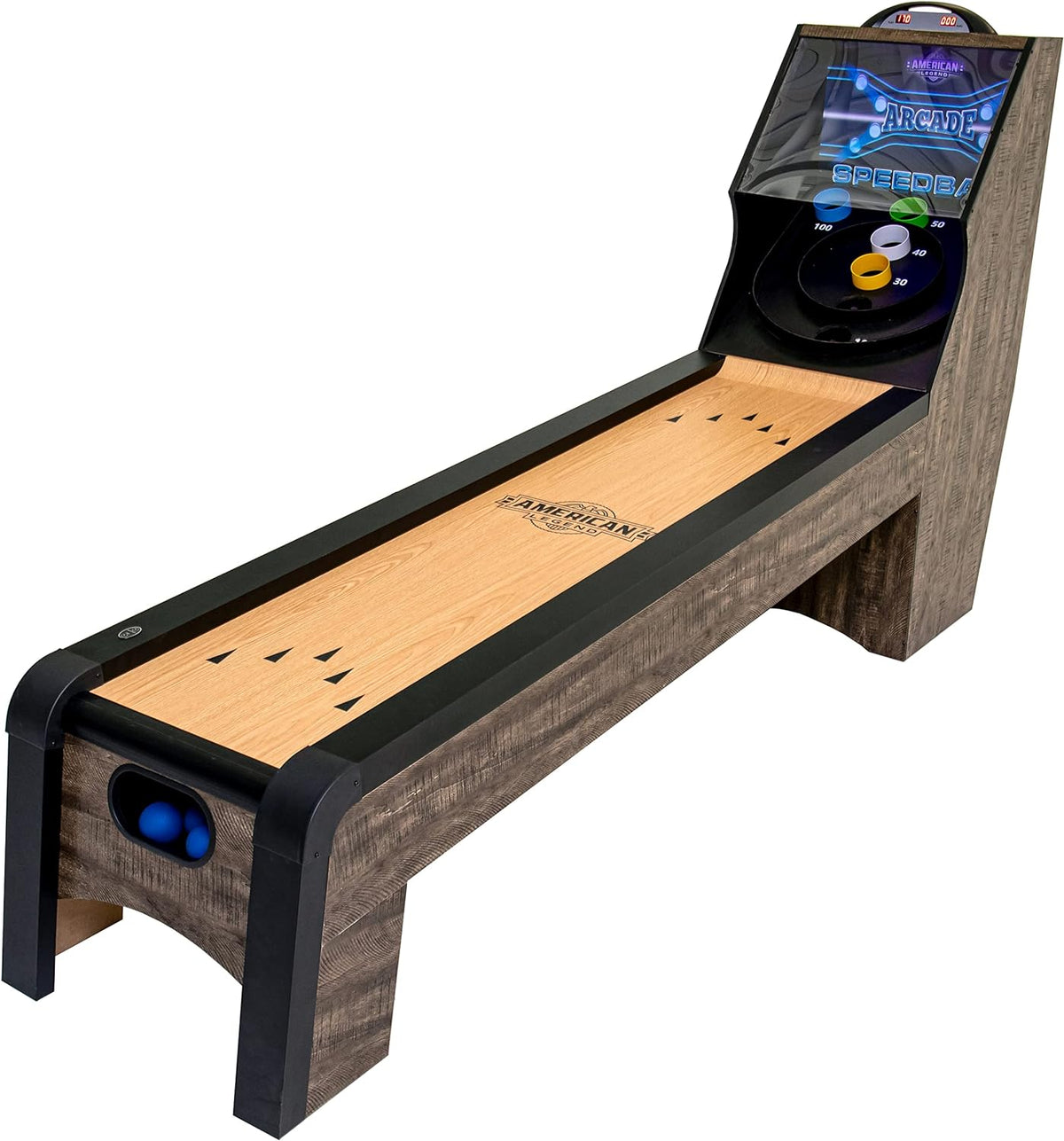 American Legend 9โ Arcade Speedball Game with Electronic Scoring, Automatic B...