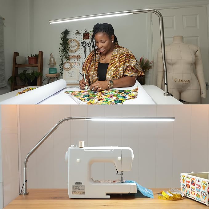 Daylight Company, LLC U35108 Slimline 3 Table Lamp-LED-80 CRI-Eye Care-4 - Image 7