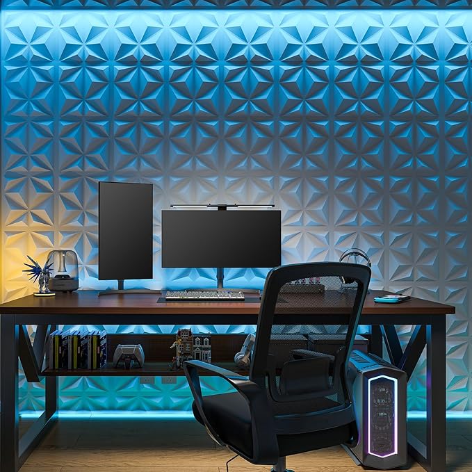 Art3d 20 Pack Decorative 3D Wall Panels, 19 Sq.Feet PVC Interior Wall Décor - Image 6