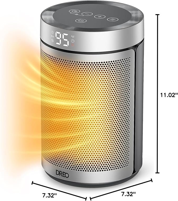 DREO Space Heater, Portable Electric Heaters - Image 8