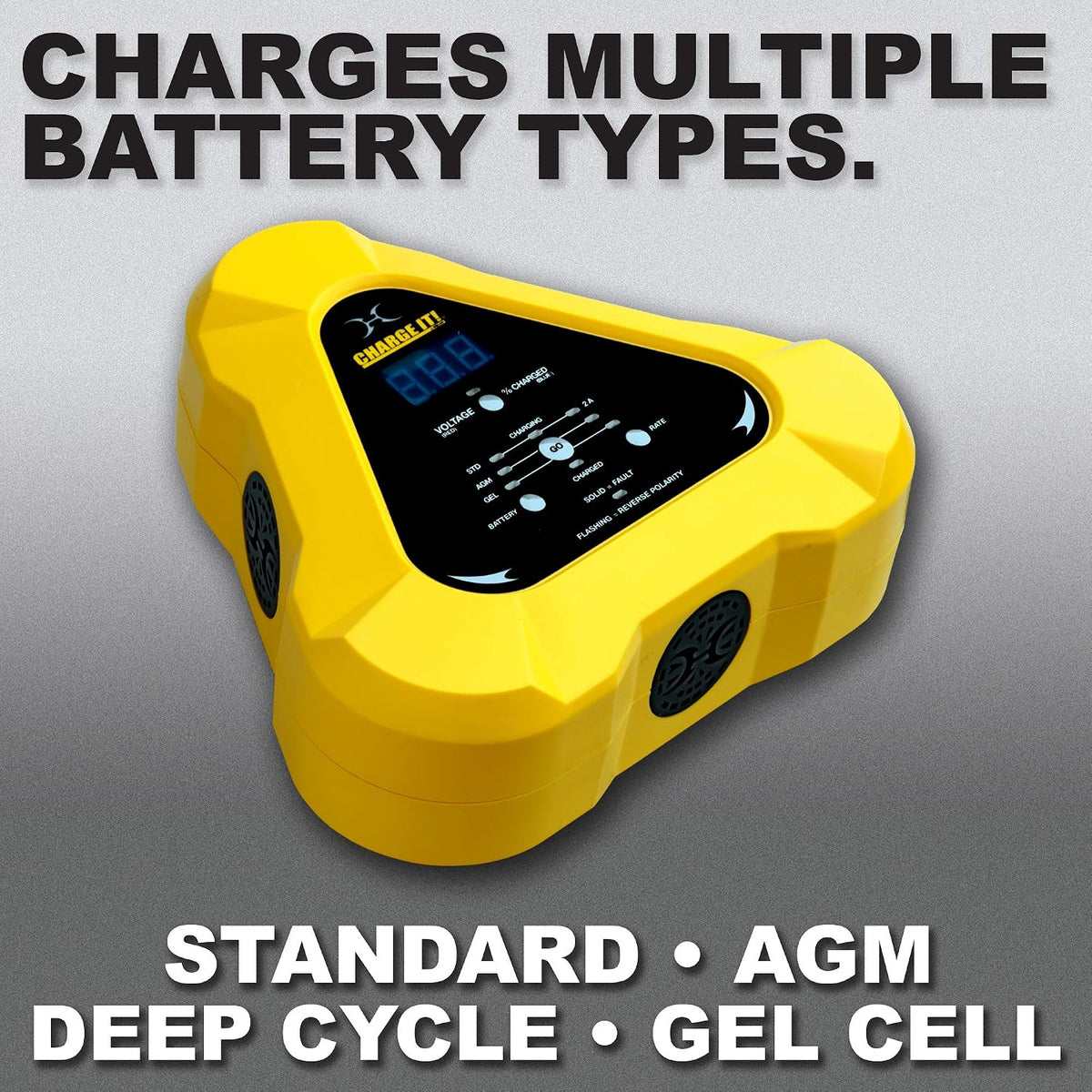 Clore Automotive CHARGE IT! 4520 12 Volt 20 Amp Fully-Automatic Smart Battery...
