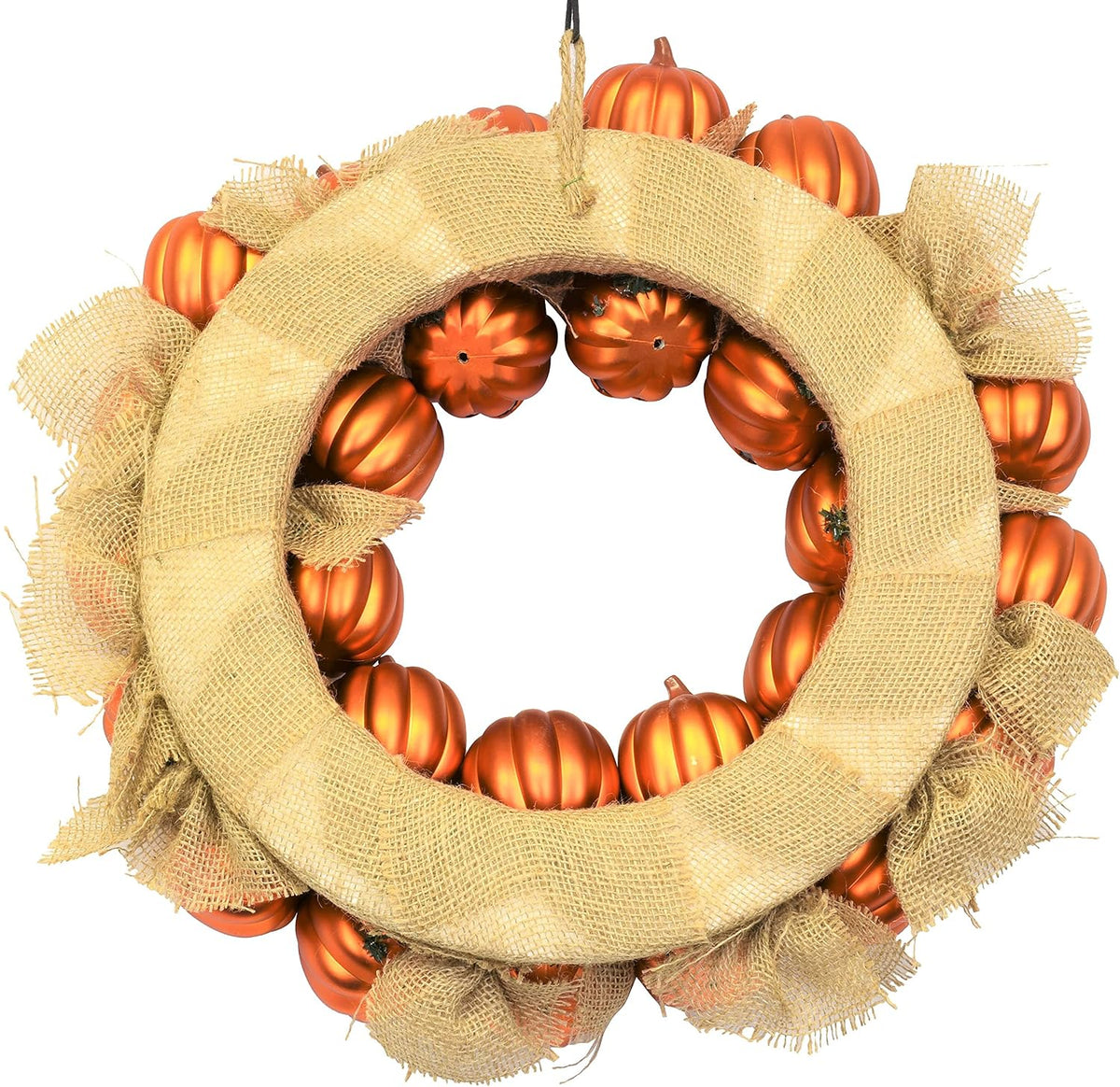 Tree Buddees Jack-O-Lantern Pumpkin Halloween Wreath Decoration